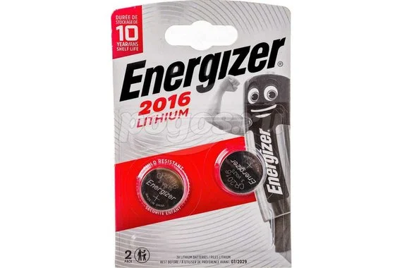 Батарейки Energizer Miniatures Lithium CR2016
