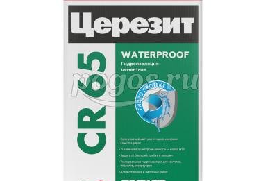 Смесь цементная (упаковка 20кг) гидроизоляция CR65  CERESIT