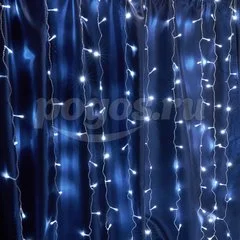 Гирлянда FERON 230V 204 LED 5000K, эффект стробов, IP44 , шнур 3м, CL19 32332