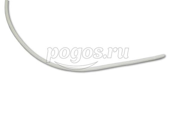 Уплотнитель резиновый 3*6мм серый  WS