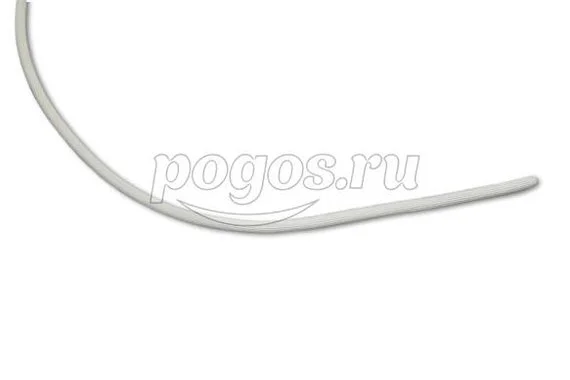 Уплотнитель резиновый 3*6мм серый  WS