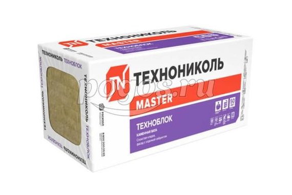Плита базальтовая 50*600*1200мм Техноблок стандарт (упаковка 6шт)  ТЕХНОНИКОЛЬ