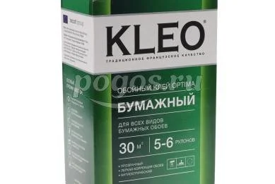 Клей обойный 120гр для бумажных обоев  KLEO