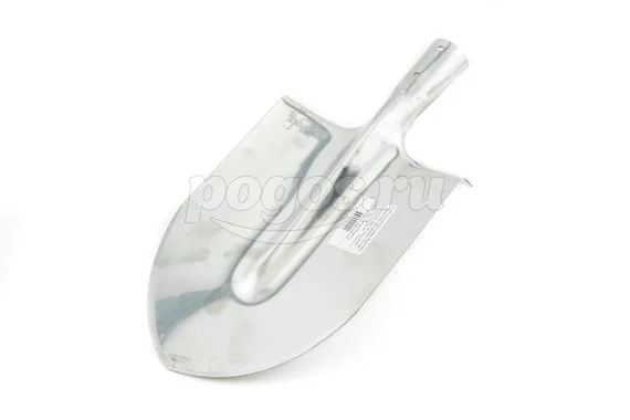 Лопата без черенка, штыковая, нерж.сталь Пэмби