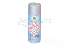 Краска аэрозольная с метал. эффектом 400 мл алюминий серебряный  BOSNY
