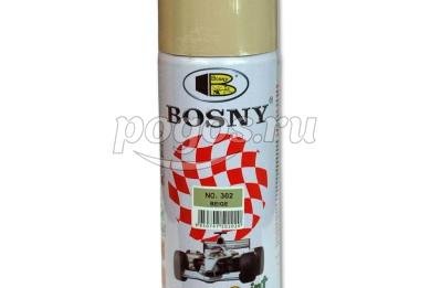 Краска аэрозольная акриловая 400 м бежевый  BOSNY