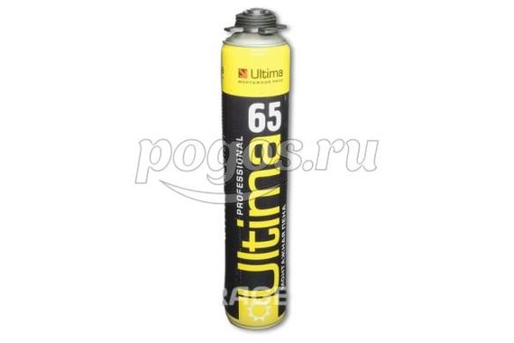 Пена монтажная профессиональная 820 мл до 65л ULTIMA