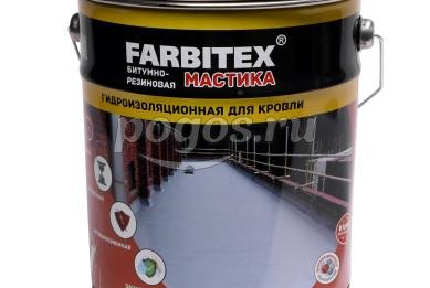 Мастика битумно-резиновая  4 кг  FARBITEX