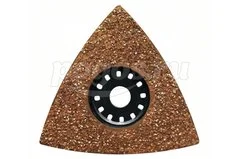 Пластина шлифовальная треугольная 78мм К30 TMA025  MAKITA