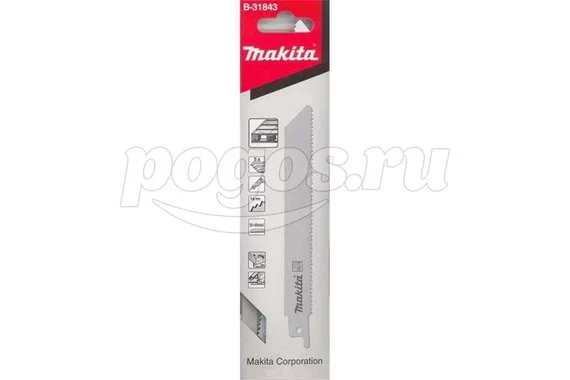 Полотно для сабельной пилы по древесине с гвоздями 152мм биметалл  MAKITA 