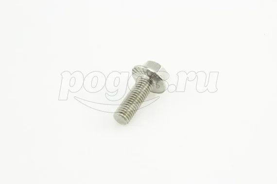 Болт шестигранный с фланцем М10* 30 нерж А2 DIN 6921