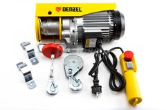 Тельфер электрический DENZEL 250/500кг 1020W 220V 6/12м