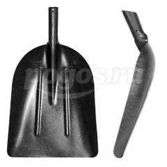 Лопата совковая снегоуборочная 330*600*90 мм (рельсовая сталь) ЛСС