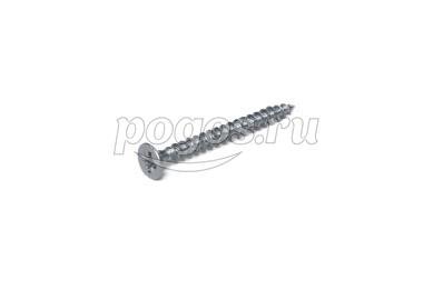 Саморез ШУЦ  4*40 потайн. головка цинк белый