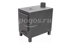 Печь буржуйка 520*400*600мм толщина 3мм