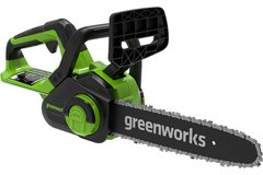 Пила цепная акк 24V шина 25см  (без акб  Li-ion и ЗУ) GREENWORKS
