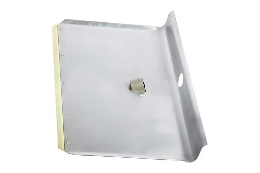 Лопата снеговая алюминиевая 400*400*2