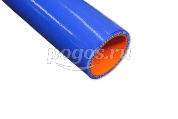 Патрубок силиконовый 50мм прямой 4слоя армировки 1,1м