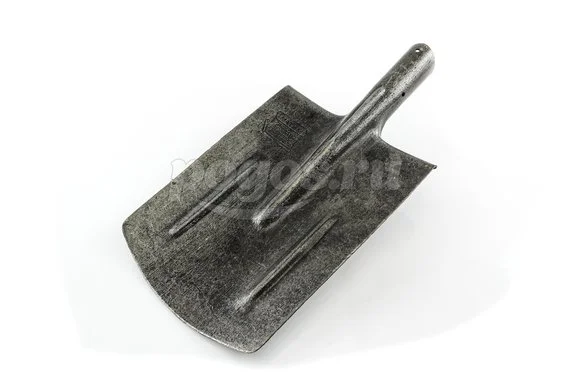 Лопата без черенка, штыковая прямоугольная, рельсовая сталь  БРОНЯ