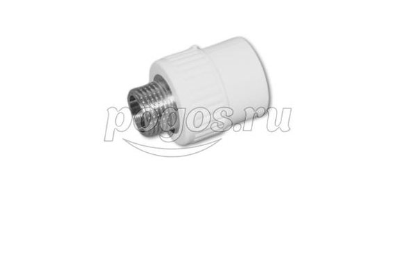 Муфта комб. полипр. d-25x1/2" M   MeerPlast
