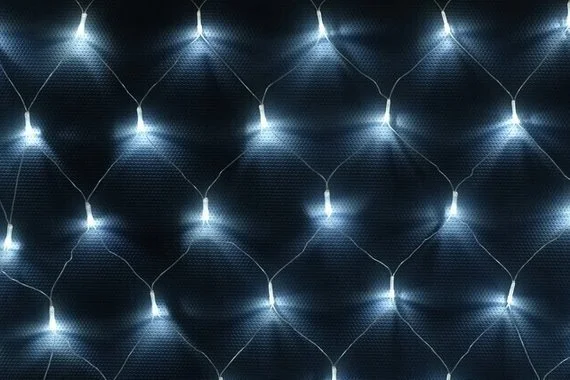 Гирлянда светодиодная "Сеть" 2,0*2,0м 240LED IP20 белый  FERON
