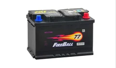 Аккумулятор 77L а/ч обр.п. (с электролитом)  FIREBALL