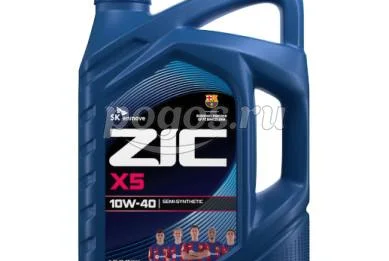 Масло моторное X5 10W40 4л.  ZIC