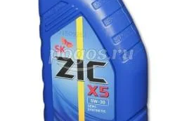 Масло моторное X5 5W30 п/с 1л.  ZIC