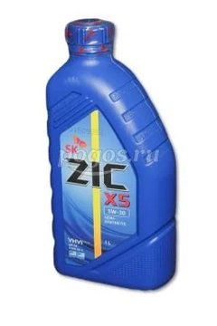 Масло моторное X5 5W30 п/с 1л.  ZIC