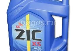 Масло моторное X5 5W30 п/с 4л.  ZIC