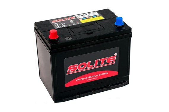 Аккумулятор 85 (95D26R) (с электролитом)  SOLITE