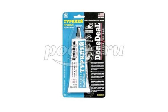 Турклей герметик прозрачный, 82г.  DONE DEAL