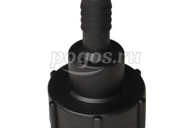 Переходник еврокуб - шланг 3/4" пластиковый