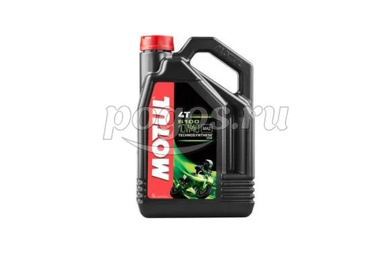 Масло 4T 10W40 5100 для мотоциклов 4л  MOTUL