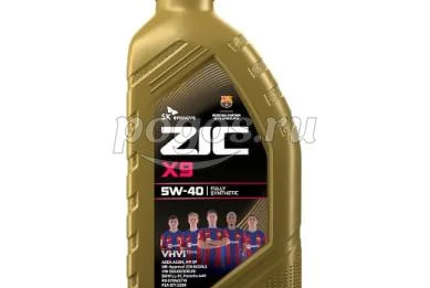 Масло моторное X9 5W40 синт., 1л.  ZIC