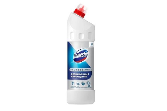 Средство чистящее дезинфицирующее в ассортименте 24 часа 1л  Domestos