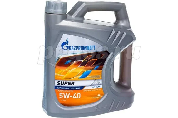 Масло Super 5W-40 4л Gazpromneft 253142137