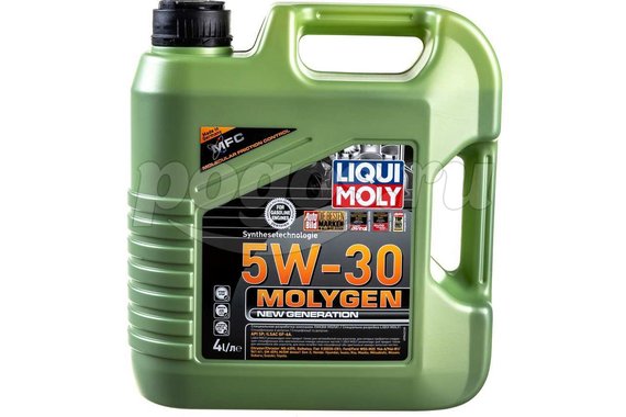 НС-синтетическое моторное масло Molygen New Generation LIQUI MOLY 5W-30 4л 9042