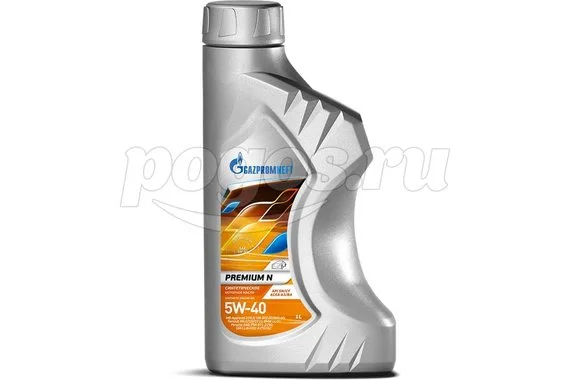 Масло Premium N 5W-40 1л Gazpromneft 2389900143