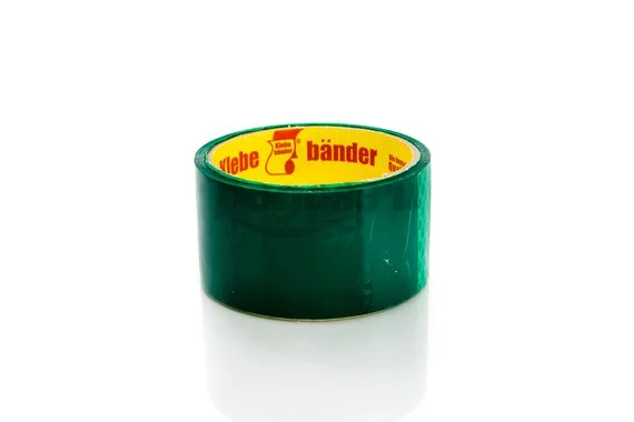 Скотч 40мкм 48мм 25м зеленый  KLEBEBANDER