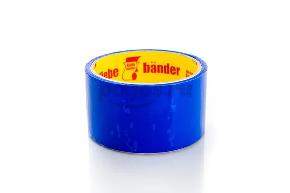 Скотч 40мкм 48мм25м синий KLEBEBANDER