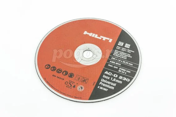 Диск отрезной HILTI по металлу 230х1.8х22