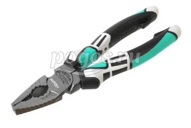 Плоскогубцы 180мм тефлоновое покрытие, TPE рукоятки  STURM