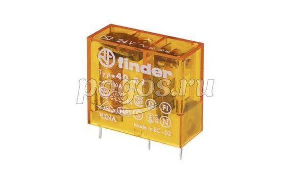 Реле промежуточное 10А 220В Uкат ~230В  FINDER