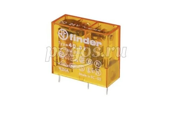 Реле промежуточное 10А 220В Uкат ~230В  FINDER