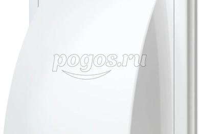 Выход стеновой вытяжной с обратным клапаном 190х190 с фланцем D160 ASA ЭРА
