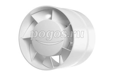 Вентилятор осевой канальный вытяжной ш/подшипник D-100 14Вт 107м3/ч,ЭРА