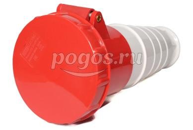 Розетка 235 переносная  3P+PE+N IP44  63А TDM