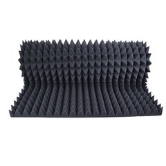 Поролон акустический Пирамида 50 2000*1000*60мм серый графит