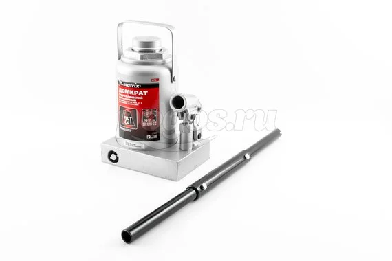 Домкрат гидравлич.бутылочный 25т, 50733 MATRIX